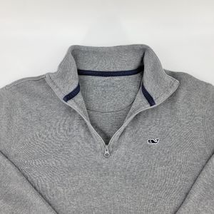 VINEYARD VINES 100% PIMA COTTON 1/4 Zip Sweater